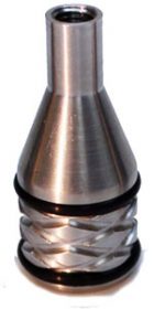 Steel Tactical Bolt Knob "Weave Pattern"