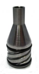 Stainless Steel Tactical Bolt Knob "Spiral Pattern"