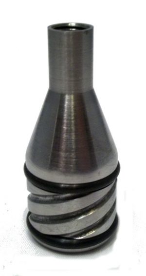 Steel Tactical Bolt Knob "Spiral Pattern"