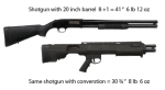 Remington Model 870 Bullpup Conversion Kit